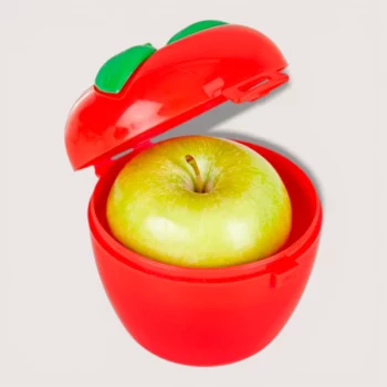 Boîte Verte de Conservation pour Pomme – Le Compagnon Nomade (Sans BPA) – Image 3