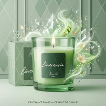 Bougie Parfumée "Lotus" – Acorde (120g)