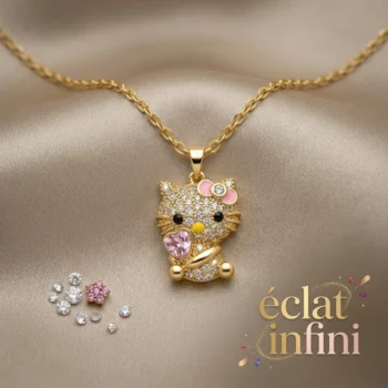 Mélange de 10 ( 1,90€ Pièce) Collier avec Pendentif Doré en Acier inoxydable de haute qualité – Image 8