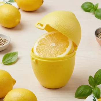 Boîte de Conservation pour Citron – Fraîcheur & Zéro Gaspillage (Sans BPA)