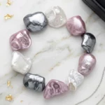 ✨ Bracelet Éclat Nacré 3 Couleurs – L'Élégance à votre Poignet