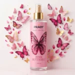 A Partir de 1,90€ Prix Dégressif : Brume Parfumée Corporelle Pink Butterfly – PRADY (250ml)