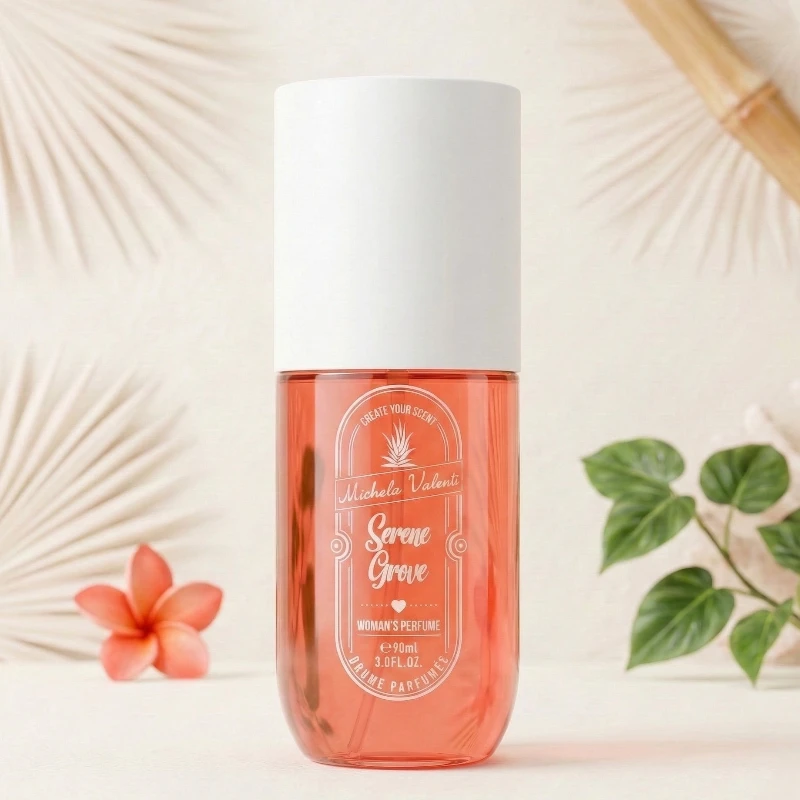 fournisseur de brume corporelle tropical (1) Brume Corporelle Michela Valenti (SERENE GROVE) – 90ml – Image 1