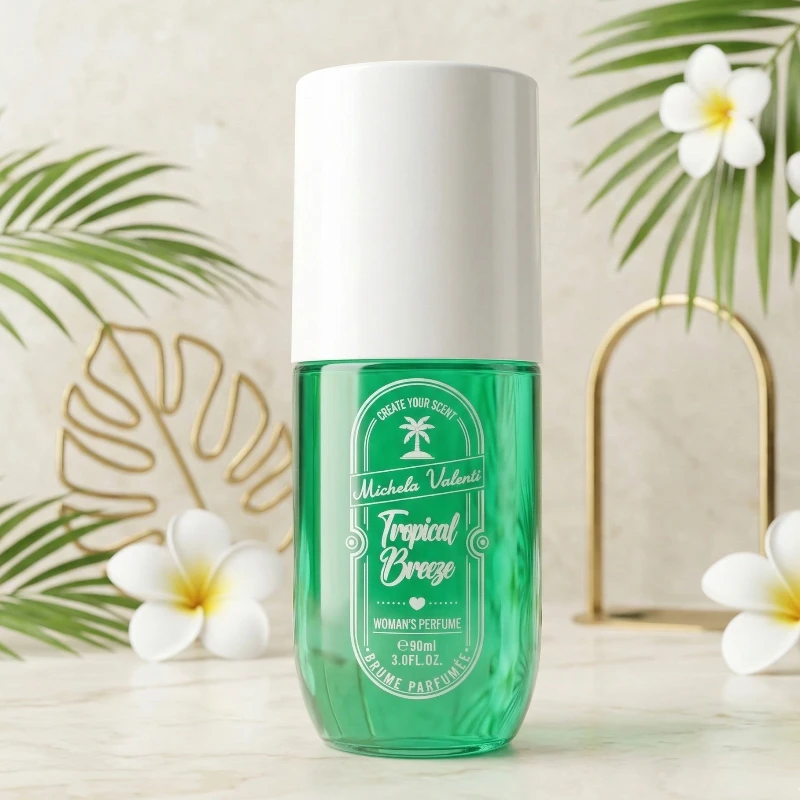 fournisseur de brume corporelle tropical (5) Brume Corporelle Michela Valenti (TROPICAL BREEZE) – 90 ml – Image 1