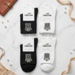 Lot de 12 Paires (1,70€ Pièce) : 🧦 Paires de Chaussettes Courtes Femme à Strass - Haute Qualité