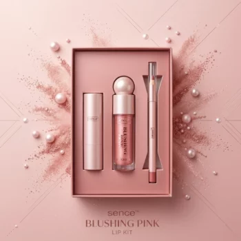 Sence Beauty – Coffret Lip Kit 3 pièces "Blushing Pink" - Sence – Image 2