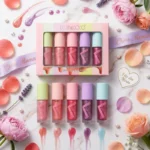 ✨ Sublimez votre Sourire : Coffret 5 Gloss Scintillants Kevin & Coco 💄💖