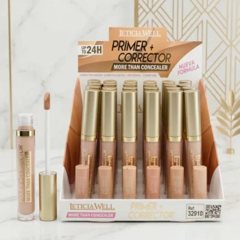 Lot de 24 (soit 0,85€ Pièce) : Primer + Corrector Liquid 24H "Teint Zéro Défaut" - LETICIA WELL