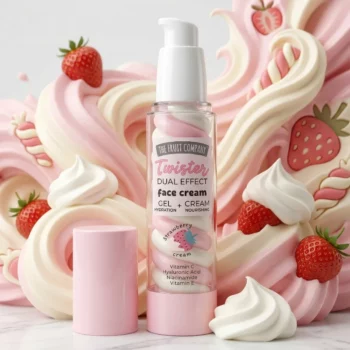 Crème Visage Fraise & Crème "Twister Dual Effect" 50gr– The Fruit Company – Image 2