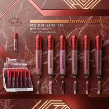 Présentoir de 24 (1,10€ Pièce) Gloss "Silky Matte 24H" – Easy Paris – Image 2