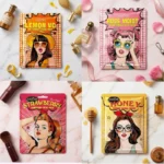 Lot de 12 (0,70€ Pièce) : Masques de Visage SADOER – Collection Complète "Éclat & Soin"