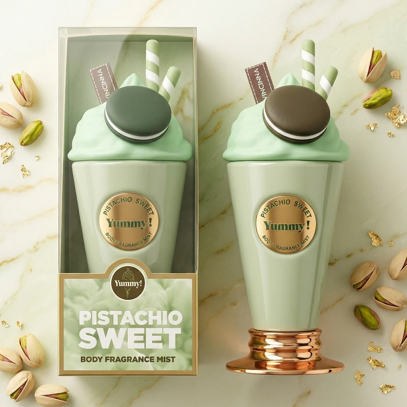 fournisseur de parfum Pistachio Sweet - Ddonna 💖 Collection "YUMMY! Body Mist" - PISTACHIO SWEET ✨ D'Donna – Image 1