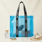 Sac Cabas Shopping Bleu – Pratique et Résistant - Polypropylène Tissé