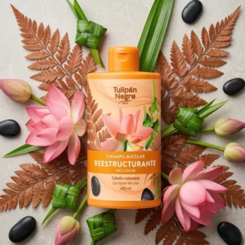 Shampoing Micellaire "Éclat Couleur" – Tulipán Negro (400 ml)