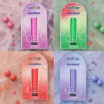 Présentoir de 24 : Baume à lèvres 4 assortiments Pastel Fruité MENTOS – Sence