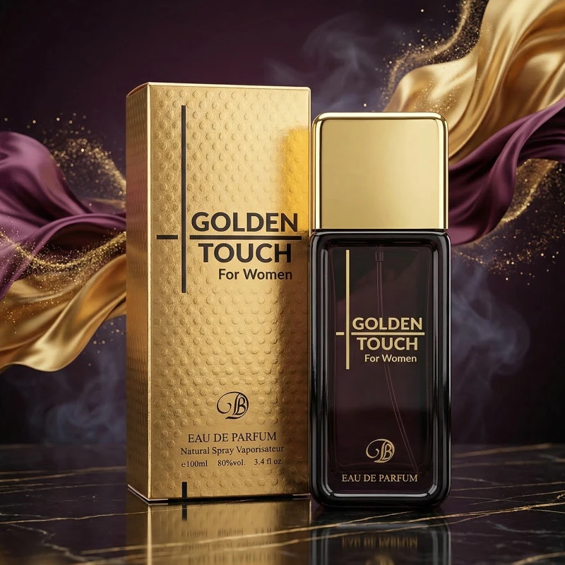 fournisseur en eau de parfum golden touch 🌷 Eau de Parfum GOLDEN TOUCH Pour Femme 100 ml – MG Perfumes – Image 1