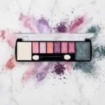 Lot de 12 (1,10€ La Palette) : Palettes Fards à Paupières 8 Couleurs "SPACE" – D'DONNA - Mauve