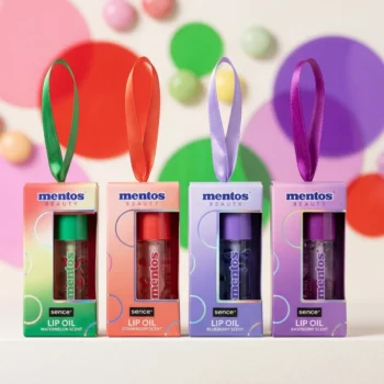 Présentoir de 20 : Huile à lèvres 4 assortiments Pastel Fruité MENTOS – Sence – Image 3