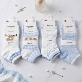 Lot de 12 Paires (0,70€ Pièce) : 🧦 Pack Moelleux Paires de Chaussettes Courtes Femme