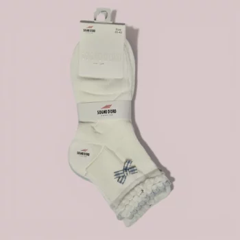 Lot de 12 Paires (1,20€ Pièce) : 🧦 Paires de Chaussettes Courtes Femme "Premium" 95% Coton – Image 4