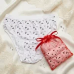 (1,30€ La Culotte) 🎁 Coffret Trio Passion : 3 Culottes 100% Coton en Pochette Cadeau
