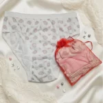 (1,30€ La Culotte) 🎁 Coffret Trio Passion : 3 Culottes 100% Coton en Pochette Cadeau