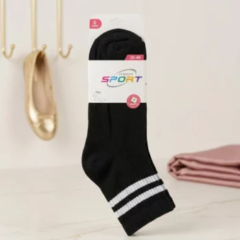 Lot de 12 Paires (0,50€ Pièce) : 🌸 Douceur & Style au Quotidien : Paires de Chaussettes Femme