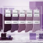 Lot de 10 Paires (1,10€ Pièce) : 🧦 Pack Confort Premium : Paires de Chaussettes Mauve à 98% Coton