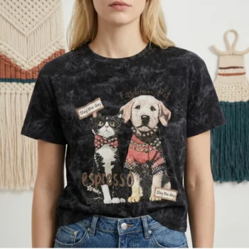 Lot de 8 (7,80€ Pièce) ✨Mélange de Noir & Blanc - Tee-Shirts – Taille  S/M. L/XL