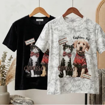 Lot de 12 (7,80€ Pièce) ✨Mélange de Abricot & Blanc - Tee-Shirts – Taille  S/M. L/XL – Image 2