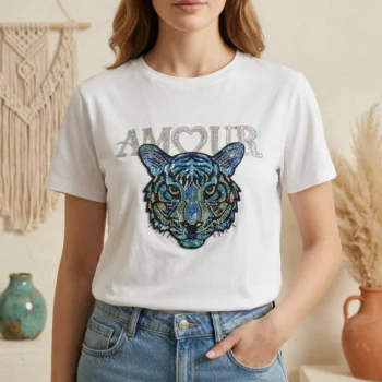 Lot de 10 (7,80€ Pièce) ✨Mélange de Noir & Blanc - Tee-Shirts – Taille  S/M. L/XL – Image 2