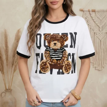 Lot de 12 (7,80€ Pièce) ✨Mélange de Noir & Blanc - Tee-Shirts – Taille S/M. L/XL