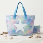 🏖️ Le Grand Sac de Plage "Etoile" + Pochette Assortie