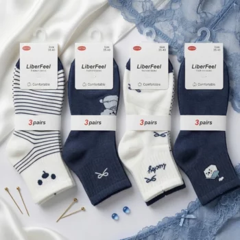 Lot de 12 Paires (0,80€ Pièce) : 🧦 Pack Confort Paires de Chaussettes Mi-Haute Femme de Haute Qualité