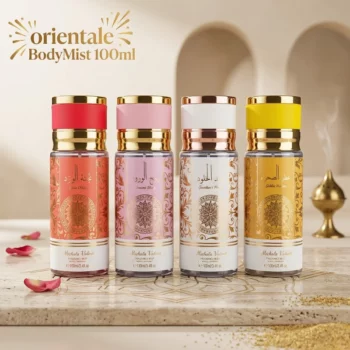 Lot de 4 (2,55€ Pièce) 🧄 Brumes Corporelles "Oriental Edition" – Michela Valenti (4 x 100ml)