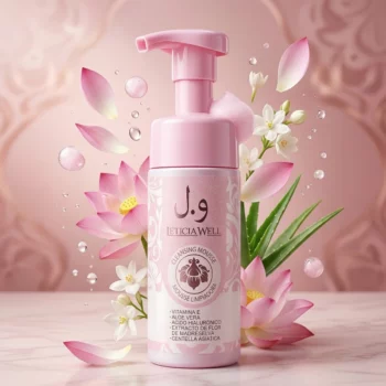 🌸 Mousse Nettoyante Visage – Leticia Well (100ml)