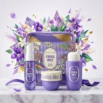 Coffret Rituel Corps "Ethereal Violet" – Set 3 Pièces (Brume, Crème & Gel Douche)