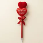 🌹 Stylo "Feliz Día Mamá" – Rouge Passion - Fête des Mères
