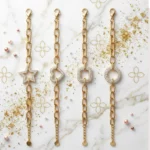 ✨ Lot de 6 (1,95€ Pièce) Bracelets "Tendance & Éclat" – Acier Inoxydable Doré