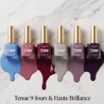 Présentoir de 24 (0,80€ pièce) : Vernis à Ongles Easy Paris – Effet Gel "9 Jours"
