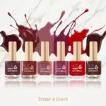 Présentoir de 24 (0,80€ pièce) : Vernis à Ongles Easy Paris – Effet Gel "9 Jours"