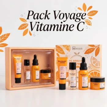 🍊 Coffret Glow-C Travel Kit 4 Pièces De Soins - Kiss Beauty – Image 2