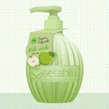 Lot de 12 (1.50€ Pièce)  🍏 Savon de Mains Liquide Pomme Verte - Setablu – Image 2