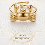 Bagues Dorée en Acier Inoxydable – Réglables et Adaptables