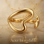 Bagues Dorée en Acier Inoxydable – Réglable et Adaptable