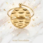 Bagues Dorée en Acier Inoxydable – Réglable et Adaptable