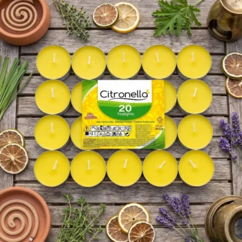 12 Packs de 20 (Soit 2,10€ les 20 Bougies) : Bougies répulsif Anti-moustiques