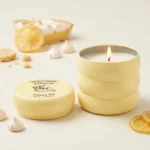 Carton de 8 (2,45€ Pièce) 🍋 Bougies Parfumées "Lemon Pie" – The Fruit Company Pâtisserie
