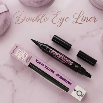 Présentoir de 24 (0,75€ Pièce) 👁️ Eyeliner Creator Fun 2-en-1 – Noir Intense 24h
