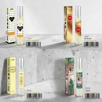 Mélange de 100 (0,99€ Pièce) 🌸 MÉGA PACK REVENDEUR : Lot de 100 Eaux de Toilette Femme PRADY (33ml) – Image 5